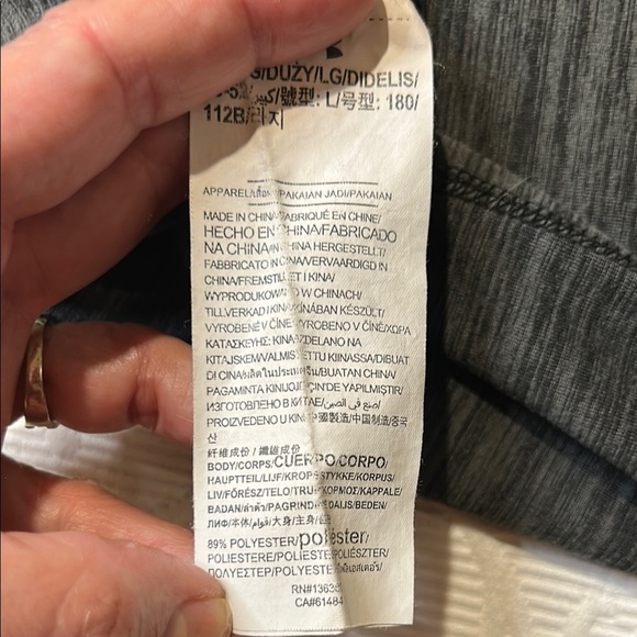 Under Armour Boston Red Socks Charcoal Quarter-Zip with Logo. Large - Picture 9 of 9